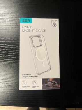 ESR iPhone 13 Pro Max MagSafe Clear Case w/ Stash Stand - New